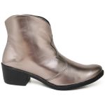 Bota Western Feminina Cano Médio Couro sintético Moda 2023