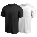 Kit 2 Camisetas Masculina Basica Tendencia Lisa