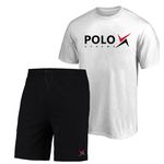Conjunto Camiseta e Bermuda Masculina Basica Tendencia Polo Xtreme