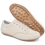 Tenis Feminino Mocassim Confortavel Couro Ecologico Casual Dia a Dia