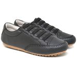 Tenis Feminino Mocassim Confortavel Couro Ecologico Casual Dia a Dia Elastico