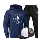Kit Conjunto Blusa Moletom Polo 2017 Ganguru Agasalho Outono Inverno E Bone