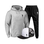 Kit Conjunto Blusa Moletom Ganguru Polo Arara Pequena Agasalho Outono Inverno Flanelado E Bone