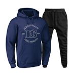 Kit Conjunto Blusa Moletom Ganguru Dexshoes Agasalho Outono Inverno Flanelado E Bone