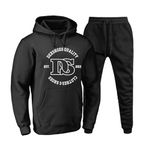 Kit Conjunto Blusa Moletom Ganguru Dexshoes Agasalho Outono Inverno Flanelado E Bone