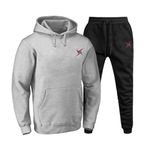 Conjunto Blusa Moletom Ganguru Dex Xtreme Agasalho Outono Inverno Flanelado