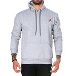 Conjunto Blusa Moletom Ganguru Dex Xtreme Agasalho Outono Inverno Flanelado