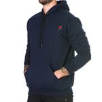 Conjunto Blusa Moletom Ganguru Dex Xtreme Agasalho Outono Inverno Flanelado