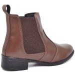 Bota Feminina Cano Médio Estilosa e Confortável em Sintético do 33 ao 40
