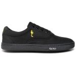 Tenis Para Escola Infantil Confortavel E Duradouro Preto, Azul e Marrom