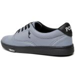 Tenis Para Escola Infantil Confortavel E Duradouro Preto, Azul e Marrom