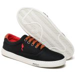 Tenis Para Escola Infantil Confortavel E Duradouro Preto, Azul e Marrom