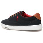 Tenis Para Escola Infantil Confortavel E Duradouro Preto, Azul e Marrom