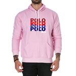 Blusa Moletom Ganguru Polo 4 Agasalho Outono Inverno Flanelado