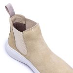 Bota Casual Masculina Chelsea Tênis New Future Polo North - Areia Desert
