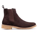 Bota Chelsea Masculina Premium Solado Crepe Clássica Polo North - Café