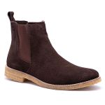 Bota Chelsea Masculina Premium Solado Crepe Clássica Polo North - Café