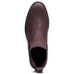 Botina Country Masculina Chelsea Boot Toda Em Couro Nobuck Clássico