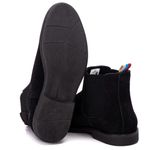 kit Botina Chelsea Masculina Polo North Preta + Boné Preto
