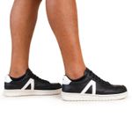 Sapatênis Masculino Preto Casual Advanced a-10 Design Exclusivo Confort line