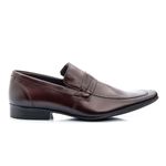 Sapato Social Modelo Italiano Mouro Polo North Solado Borracha