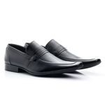 Sapato Social Modelo Italiano Polo North Solado Borracha