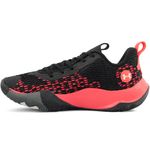 Tênis de Basquete Unissex Under Armour Spawn 3 - Preto+Vermelho