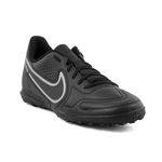 Chuteira Society Nike Tiempo - Preto+Prata