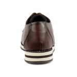 Polo Sapato Masculino Oxford Casual Fino Social - Marrom