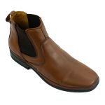 Bota Masculina Savelli Chelsea Couro - Havana