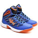 Tênis Six Street De Basquete GET UP - Azul e Laranja