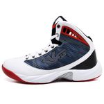 Tênis Six Street De Basquete GET UP - Branco Azul e Vermelho