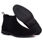 Bota Masculina Polo North Camurça - Preto