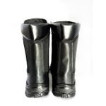 COTURNO TÁTICO MILITAR TEK EM COURO PRETO LANÇAMENTO