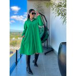 Vestido Chemise Gisele Verde