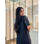 Vestido Miami Paetê Preto