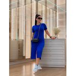 Vestido Cintia Azul Bic