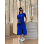 Vestido Cintia Azul Bic