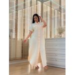 Vestido Fabiana Creme