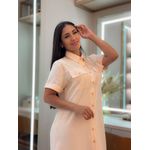 Vestido Fabiana Creme