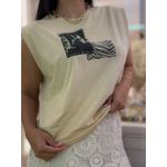 Blusa Muscle Tee Lauren Nude