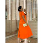 Vestido Leonora Laranja