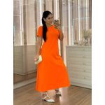 Vestido Leonora Laranja