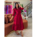 Jaqueta Nathy Jeans Bordo