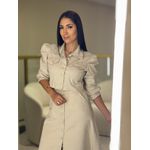 Jaqueta Nathy Jeans Areia