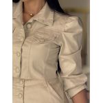 Jaqueta Nathy Jeans Areia
