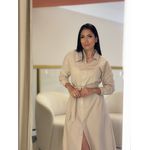 Vestido Fernanda Nude