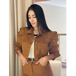 Jaqueta Nathy Jeans Caramelo