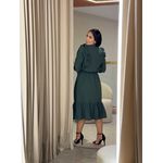 Vestido Lauane Verde Militar