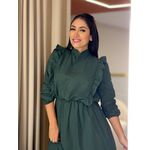 Vestido Lauane Verde Militar